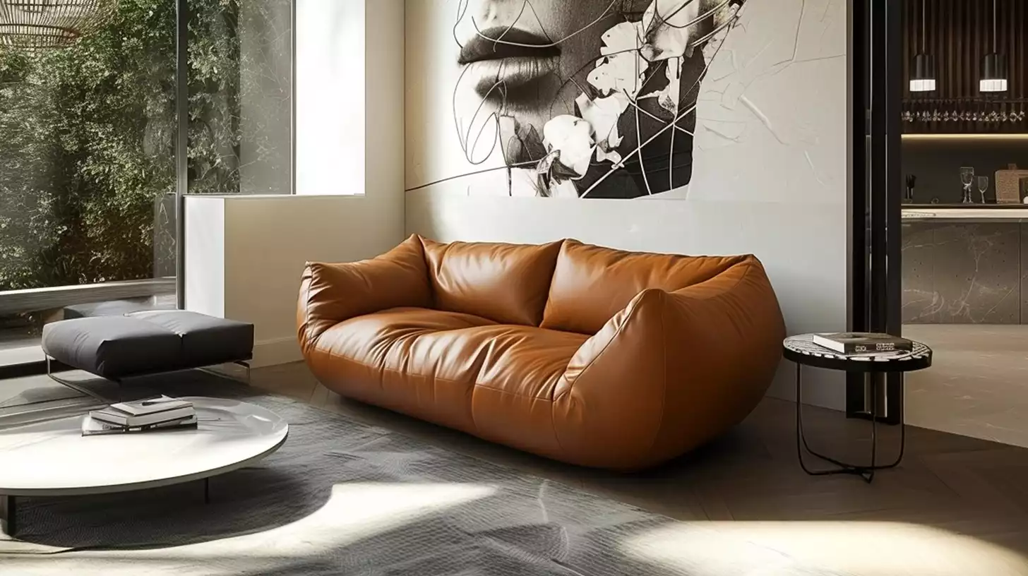 Aura B Comfort Sofa in the ambience