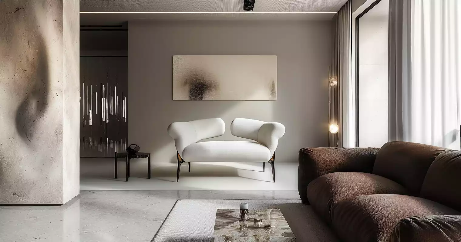 Isolde Stellar lounge chair in the ambience 04