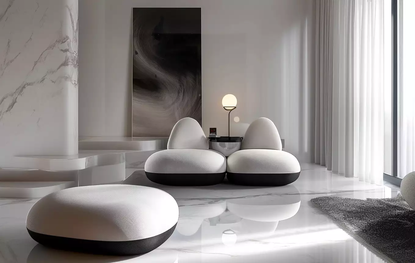 Clym Bubble Sofas in the ambience