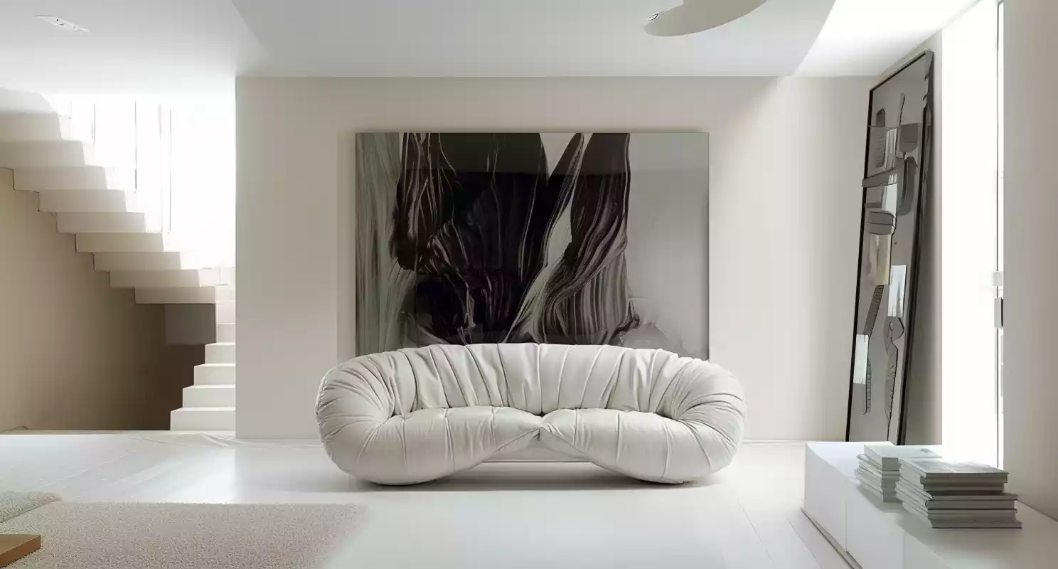 Harper S Pearl Sofa in the ambience 4