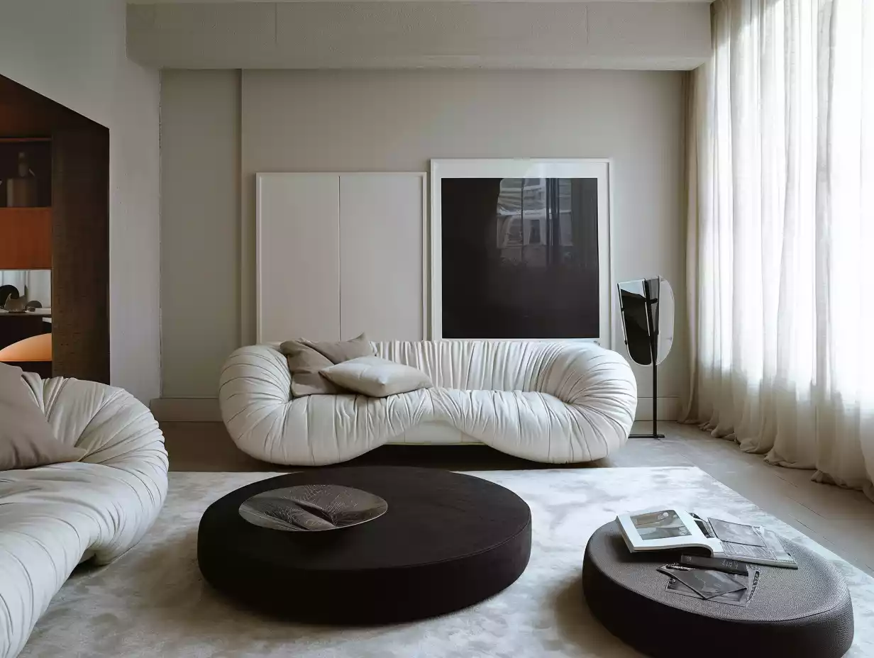Harper W Pearl Sofa in the ambience 4