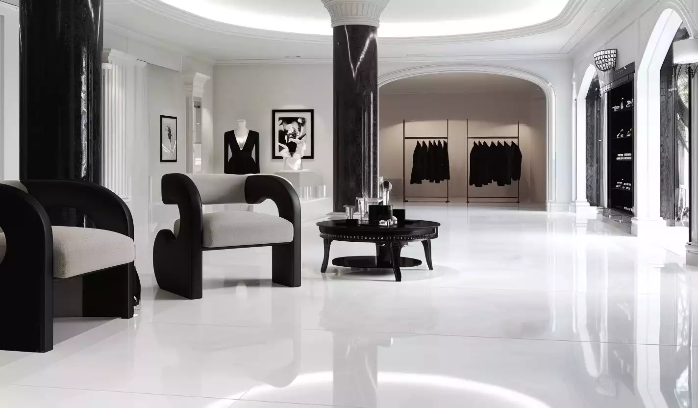 Isara Stellar lounge armchair in the ambience 01