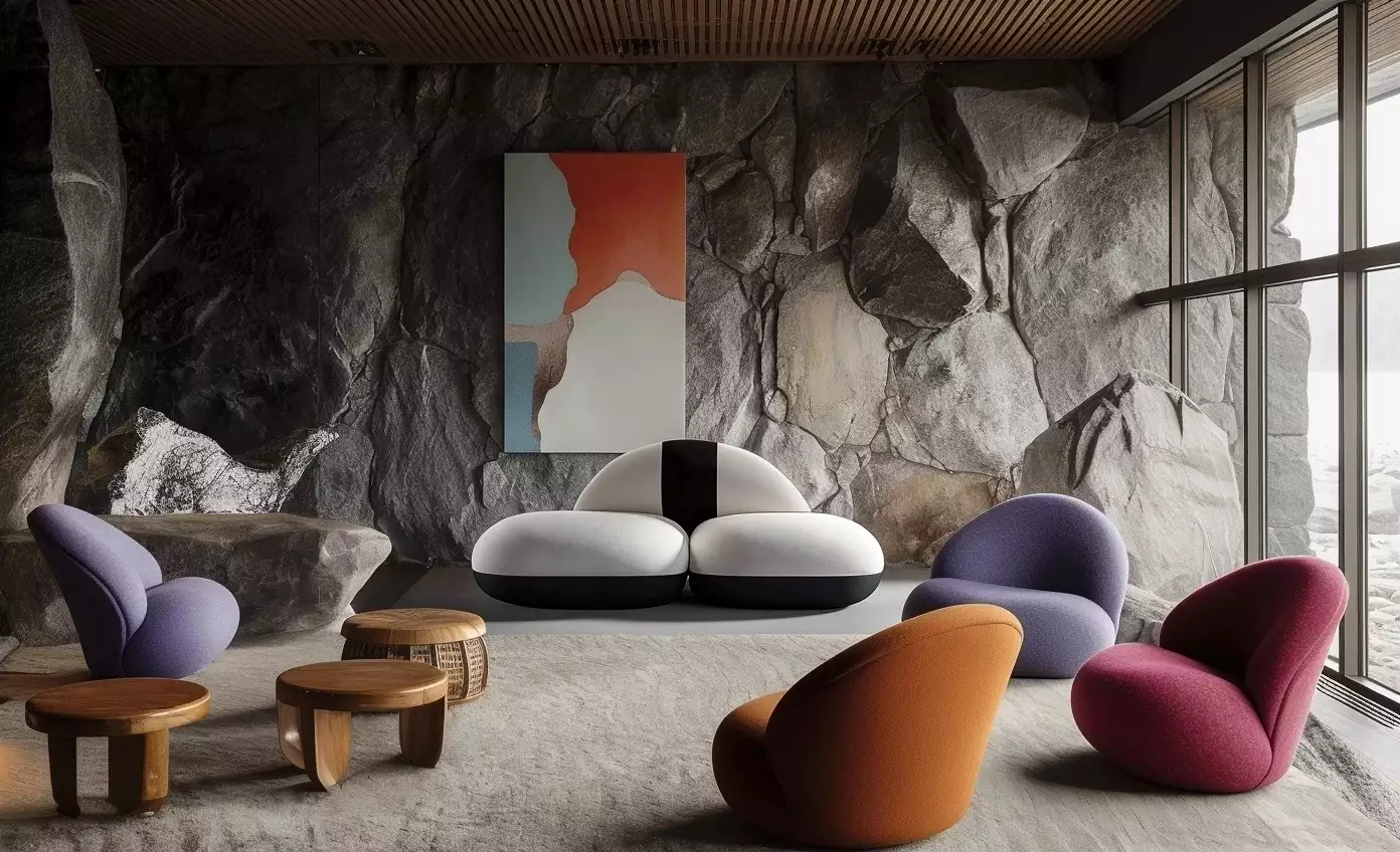 Nex Bubble Sofas in the ambience