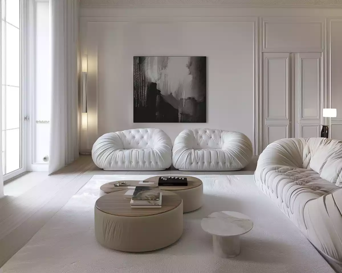 Penelope D Pearl Armchair in the ambience 4