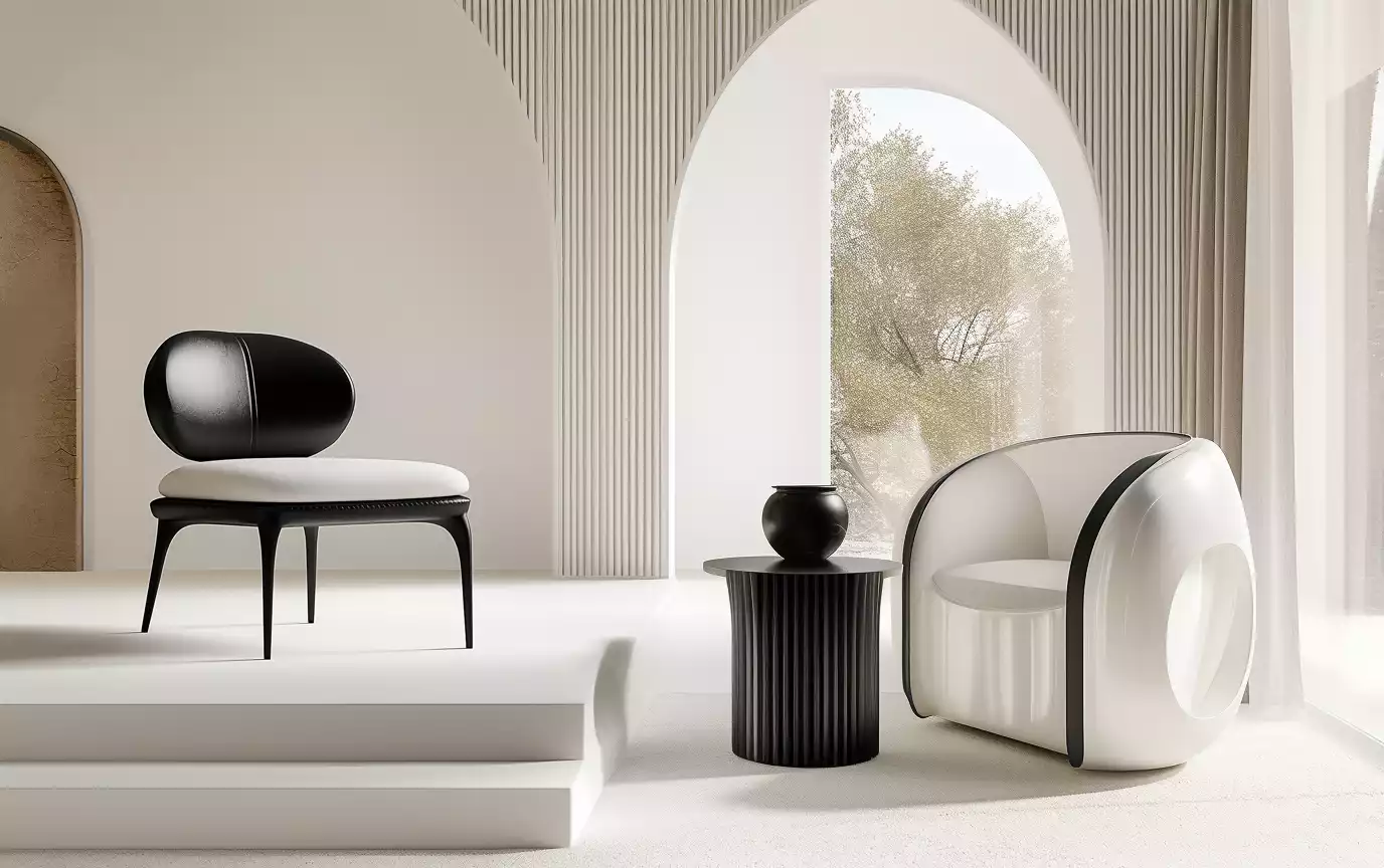 Solara Stellar lounge chair in the ambience 03