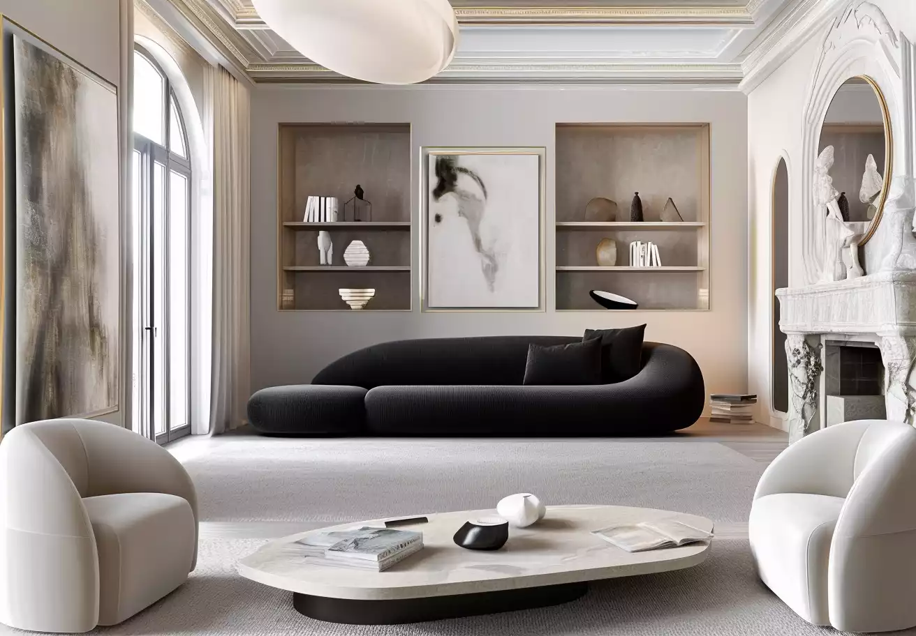 Zylara Lineco Sofa in ambience 02