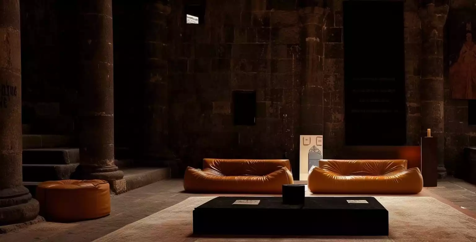 Faye Linea Bond Sofa in the ambience 3